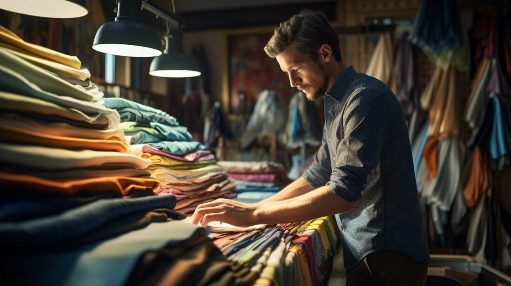 Fashion Design Fabric Selection